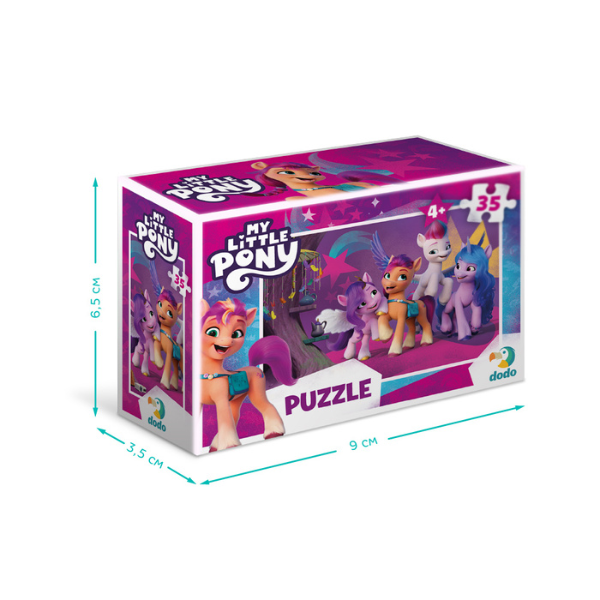 Puzzle-mini "Întâlnire veselă", seria My Little Pony, 35 elem.