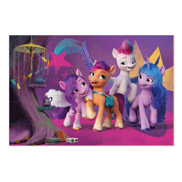 Puzzle-mini "Întâlnire veselă", seria My Little Pony, 35 elem.