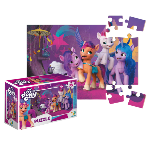 Puzzle-mini "Întâlnire veselă", seria My Little Pony, 35 elem.