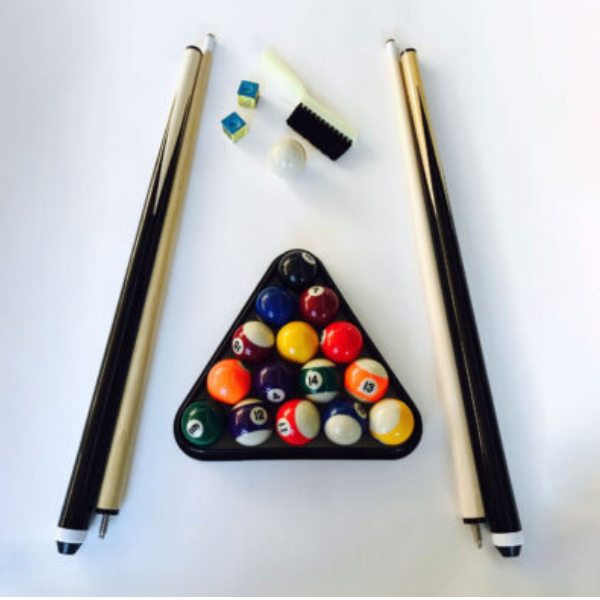 Biliard pentru copii cu accesorii, 124.5×63×67 cm