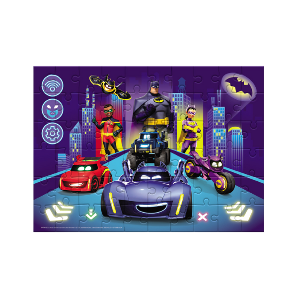 Пазл "Batwheels: Происхождение Бэтколес", 60 элем.