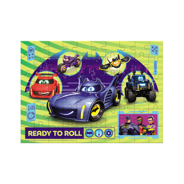 Puzzle "Batwheels: Roțile doar vor să se distreze", 60 elem.