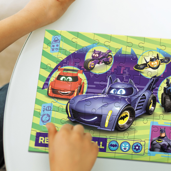 Puzzle "Batwheels: Roțile doar vor să se distreze", 60 elem.