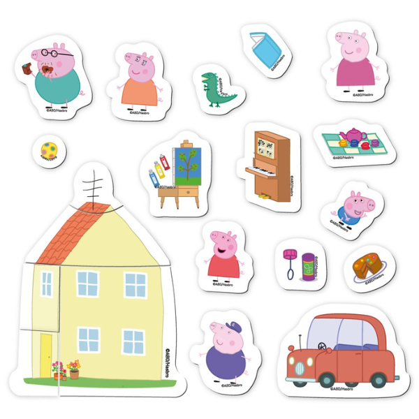 Магнитная игра "Дом мечты", серия Свинка Пеппа, 20 элем.