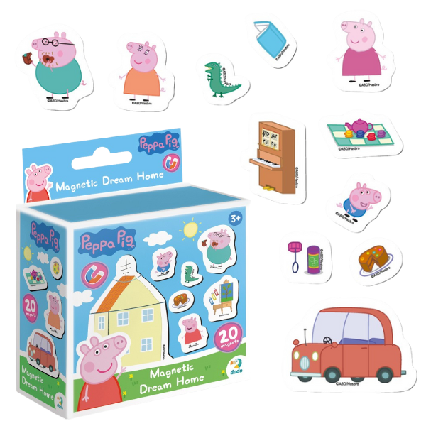 Магнитная игра "Дом мечты", серия Свинка Пеппа, 20 элем.