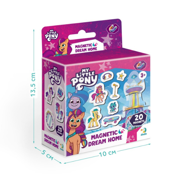 Магнитная игра "Дом мечты", серия серия Мой Маленький Пони, 20 элем.