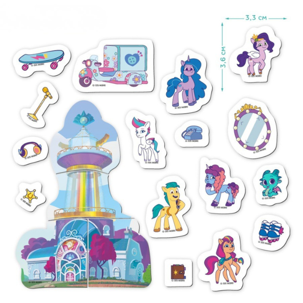 Магнитная игра "Дом мечты", серия серия Мой Маленький Пони, 20 элем.