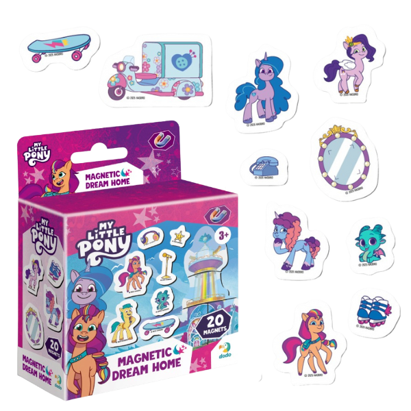 Магнитная игра "Дом мечты", серия серия Мой Маленький Пони, 20 элем.