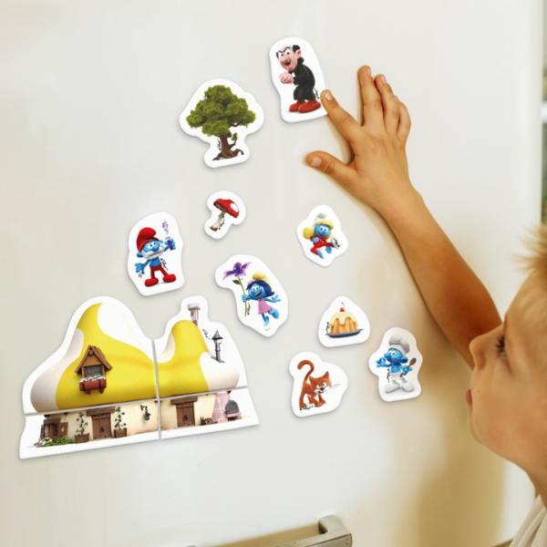 Магнитная игра "Дом мечты", серия Смурфики, 20 элем.