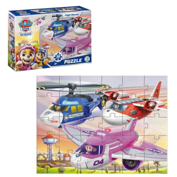 Puzzle „Patrula Cățelușilor: Misiunea de salvare aeriană”, 30 elem.
