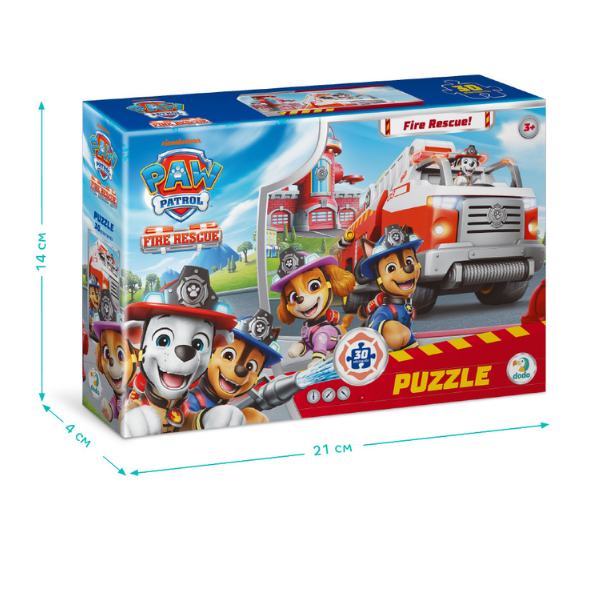 Puzzle „Patrula Cățelușilor: Misiunea de salvare la incendiu”, 30 elem.