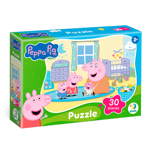 Puzzle „Camera bebelușului”, seria Peppa Pig, 30 de piese