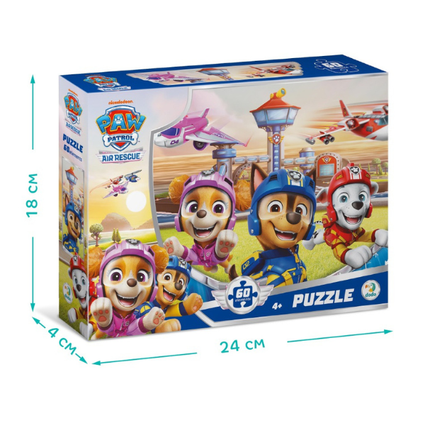 Puzzle "Echipajul aerian", seria Patrula cățelușilor, 60 elem.