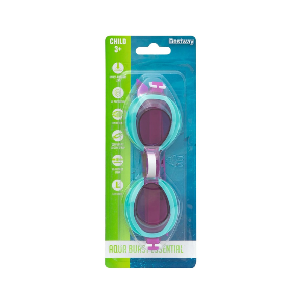 Bestway Ochelari de înot, 3+, 3 culori