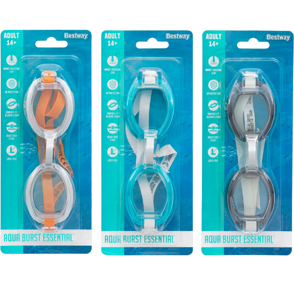 Bestway Ochelari de înot, 14+, 3 culori