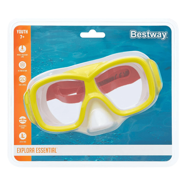 Bestway Mască pentru înot "Aquanaut", 7+, 3 modele