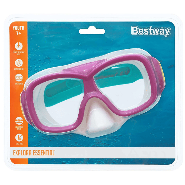 Bestway Mască pentru înot "Aquanaut", 7+, 3 modele
