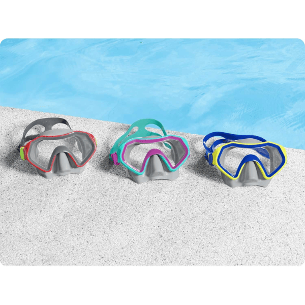 Bestway Mască pentru înot "Sparkling Sea", 7+, 3 modele