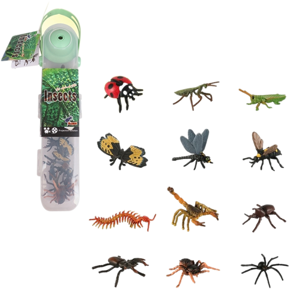 Set de mini-figurine „Colecția Gândacilor și Fluturilor”