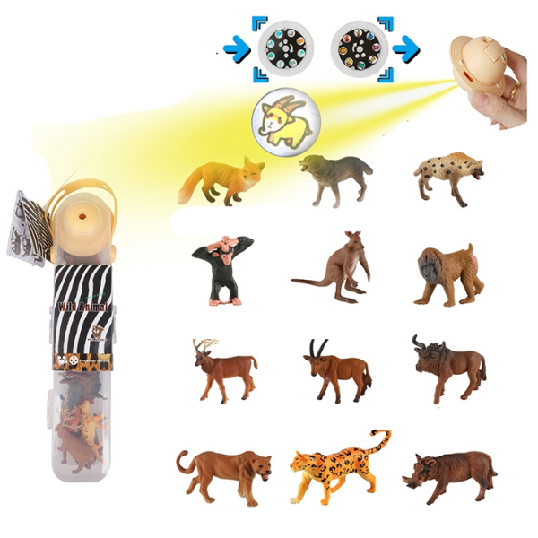Set de mini-figurine „Colecția Animalelor Sălbatice”