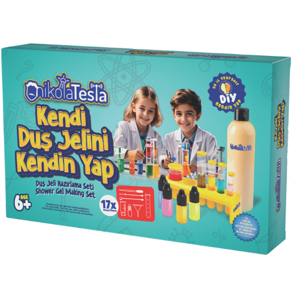 Fabrica DIY de Gel de Duș Nikola Tesla