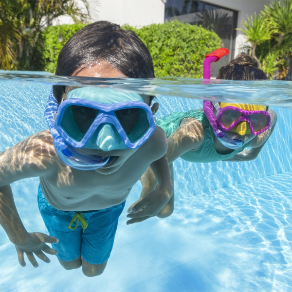Bestway Set de înot (mască, snorkel), 2 culori