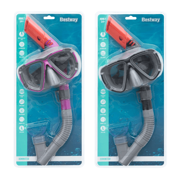 Bestway Set de înot (mască, snorkel), 14+, 2 culori