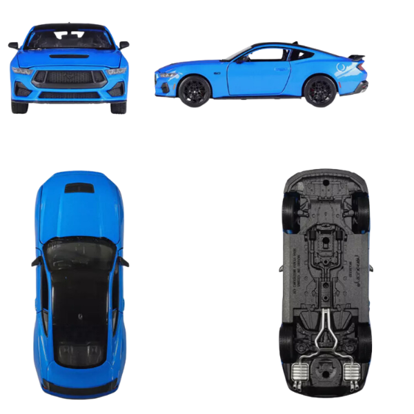 Mașina metalică de colecție 2024 FORD MUSTANG GT 1:25 Welly