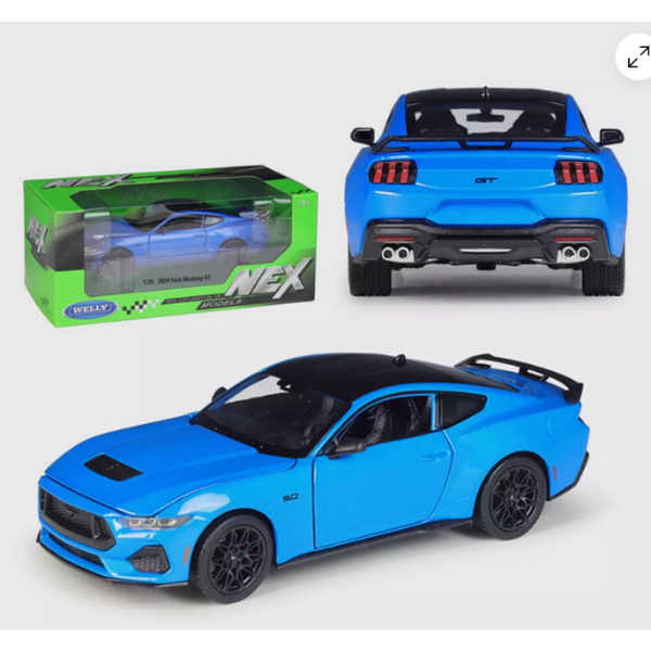 Mașina metalică de colecție 2024 FORD MUSTANG GT 1:25 Welly