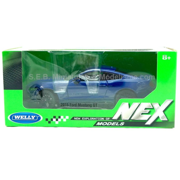Mașina metalică de colecție 2024 FORD MUSTANG GT 1:25 Welly
