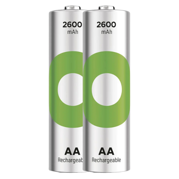 Батарейка GP ReCyko AA 2600 мАч, перезаряжаемые, 2 шт.