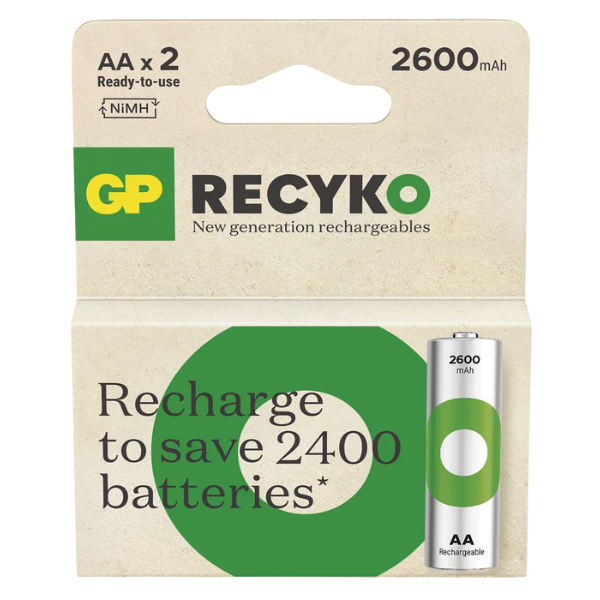 Cumpara  Accesorii - Baterie GP ReCyko AA 2600 mAh, reîncărcabile,..