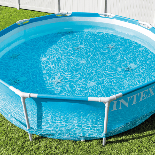 INTEX Бассейн BEACHSIDE METAL FRAME 305x76 см, 4485Л, металлический каркас