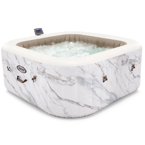 INTEX Надувной СПА джакузи “Calacatta Dual Zone Deluxe” 175×71см, 795Л, 4-х местный