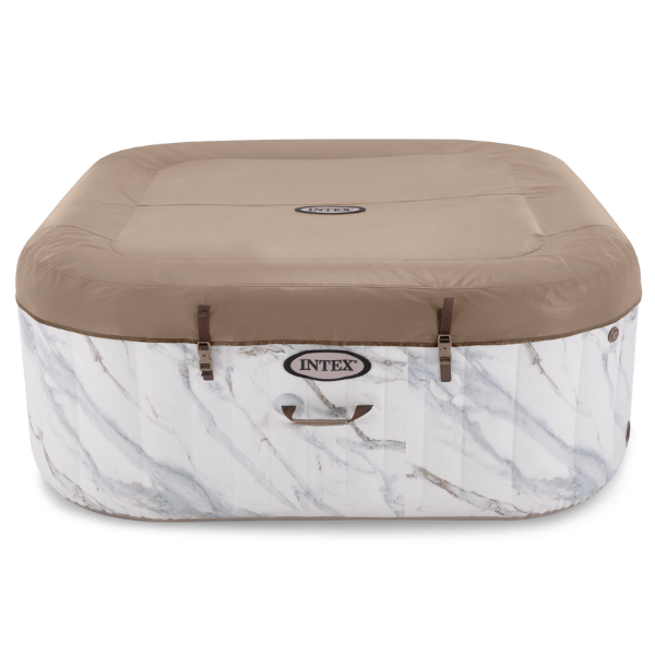 INTEX Надувной СПА джакузи “Calacatta Dual Zone Deluxe” 175×71см, 795Л, 4-х местный