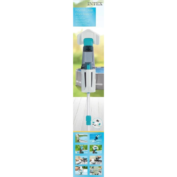 INTEX Aspirator fără fir ZR100, vacuum cleaner cu baterie Ni-MH de 4 V