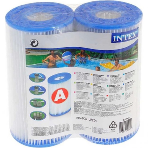 INTEX Filtru-catrige A (ambalaj cu 2 buc) (p/u pompe-filtru 28604, 28638, 28636 si 28674)