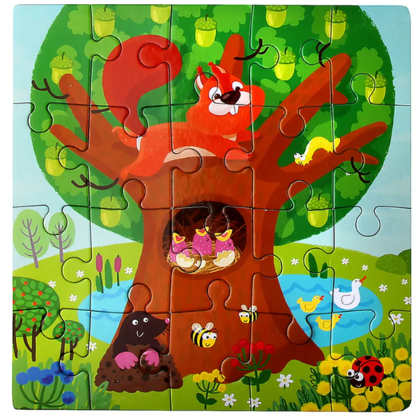 Puzzle 4 în 1 