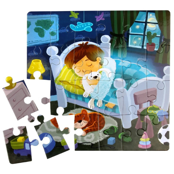 Puzzle 4 în 1 