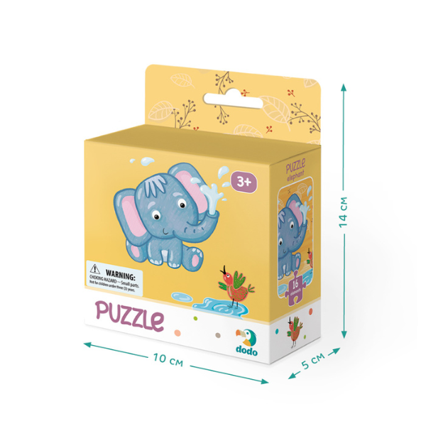 Puzzle "Elefant", 16 elem.