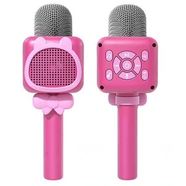 Microfon karaoke wireless cu Bluetooth (as.)