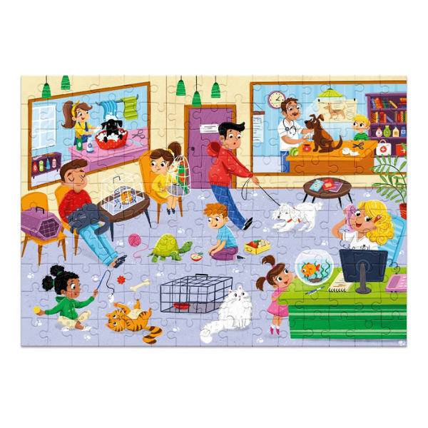 Puzzle "Veterinar", seria Profesii, 150 elem.