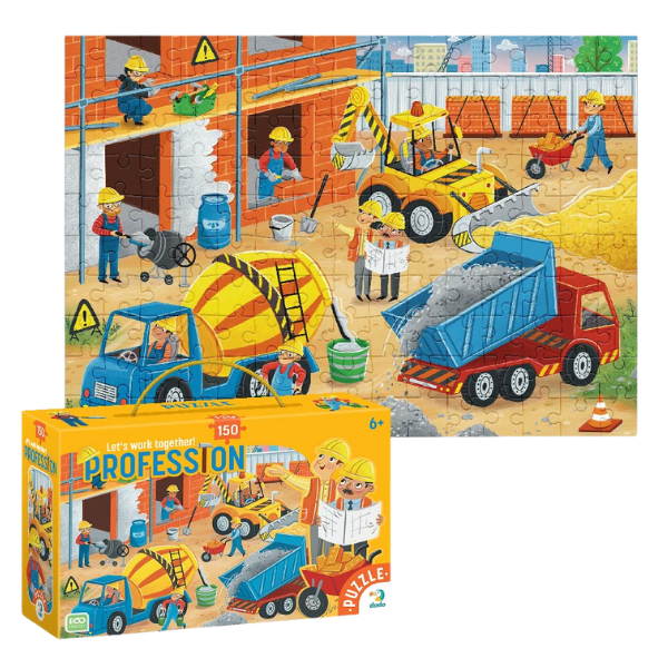 Puzzle "Constructor", seria Profesii, 150 elem.