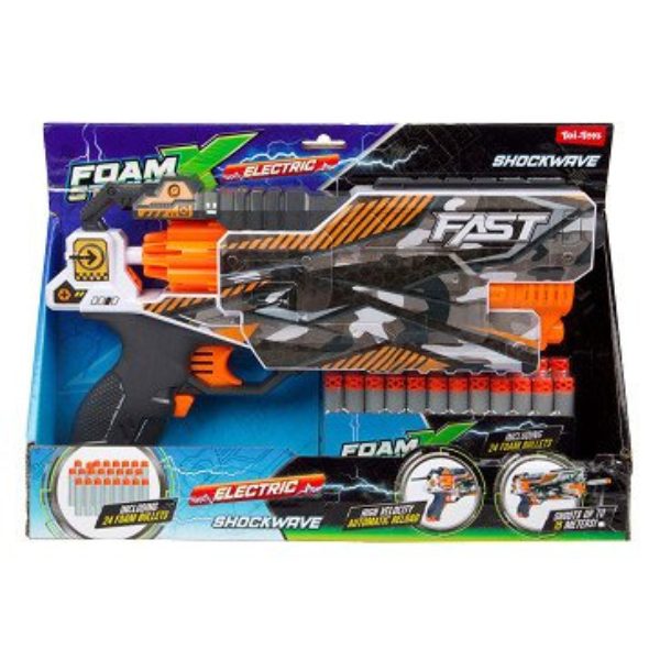 Blaster electric, cu săgeți moi