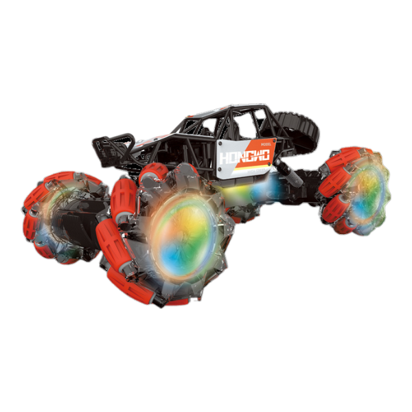1:14 Mașină Radio-Control: cu roți luminoase, control prin ceas, USB, 2.4G și acumulator (3 culori)