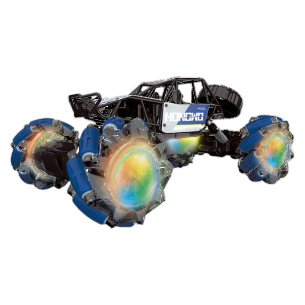 1:14 Mașină Radio-Control: cu roți luminoase, control prin ceas, USB, 2.4G și acumulator (3 culori)