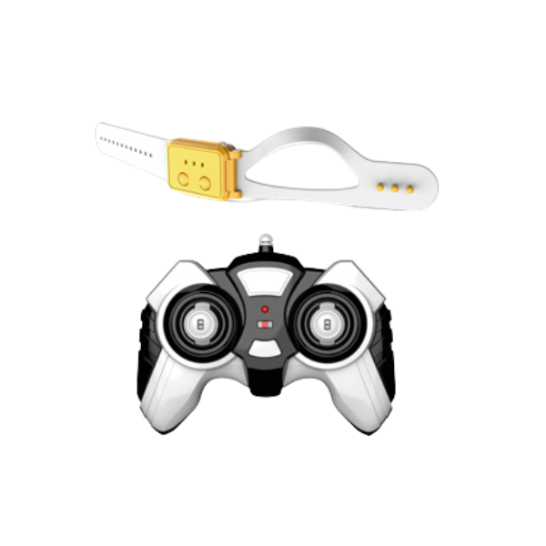 Mașină Radio-Control: cu control prin ceas, lumină, USB, 2.4G și acumulator (2 culori)