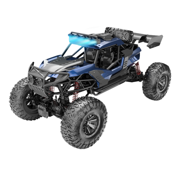 1:6 Mașină Radio-Control: cu funcția de cățărare, lumină, 2.4G, USB și baterie (2 culori)