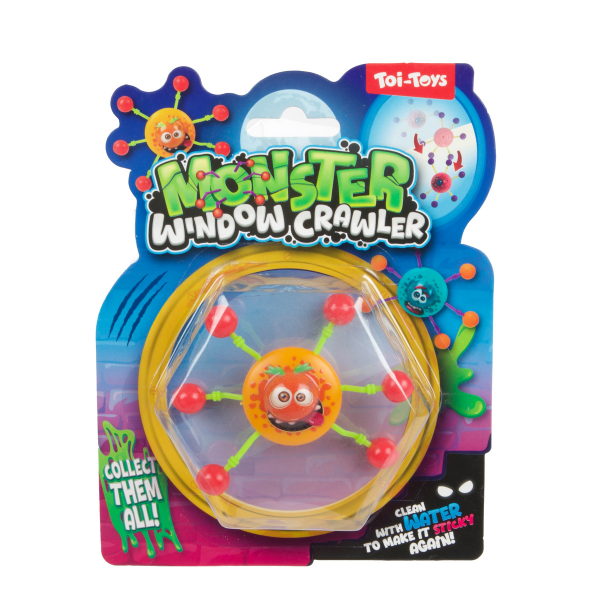 Липкая игрушка "Window Crawler", 3 модели