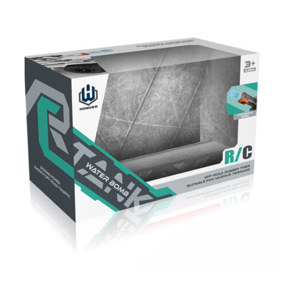 1:18 Mașină Radio-Control:  cu bombe de apă (500 bucăți), acumulator și încărcare USB